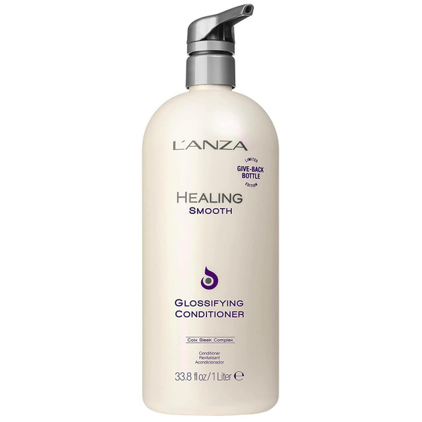 L'Anza Healing Smooth Glossifying Conditioner 1000ml with Pump [Round Version]