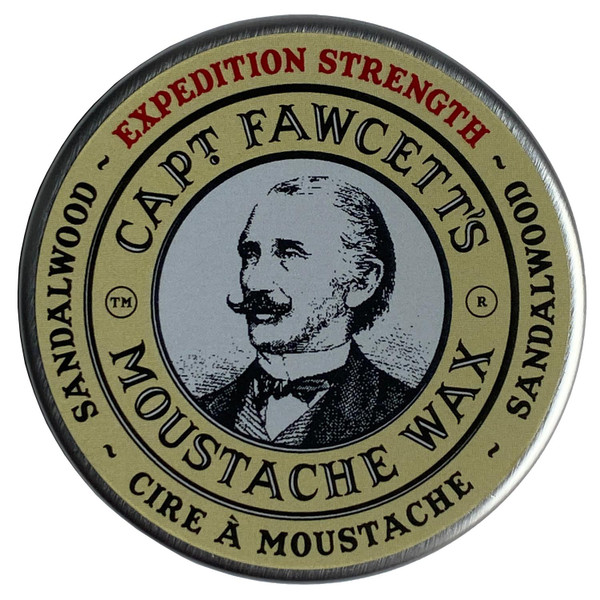 Captain Fawcett's Expedition Strengh Sandalwood Moustache Wax 15ml