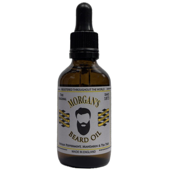 Morgan's Beard Oil 50ml (Indian Peppermint, Mandarin & Tea Tree)