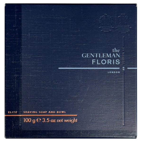 The Gentleman Floris Elite Shaving Soap and Bowl 100g