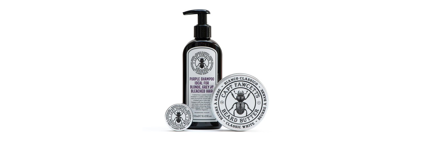 Captain Fawcett’s Bianco Classico Beard Care Range