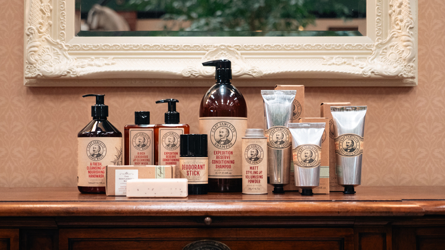 Captain Fawcett's Expedition Reserve Body Care Range