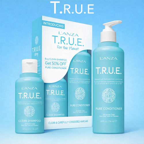 L'Anza T.R.U.E Hair Products Eco Friendly Hair Care