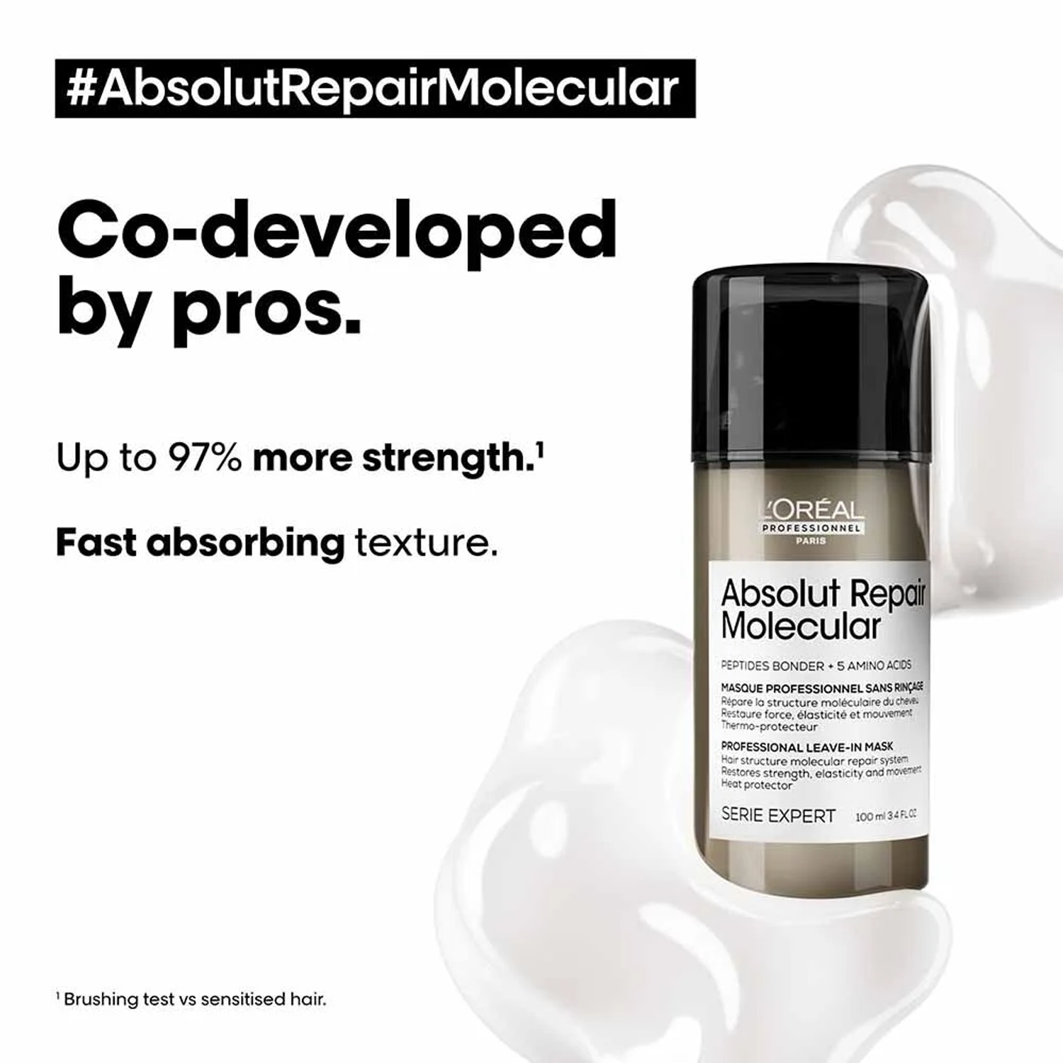 L'Oreal Professionnel Serie Expert Absolut Repair Molecular Leave-in Mask 100ml