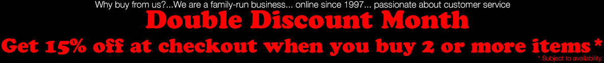 Double Discount Month