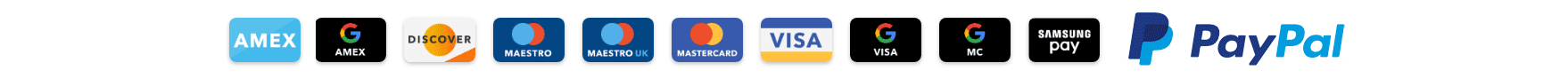 SBS UK - Accepted types of payments