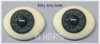 Pabol Flat Oval Glass Eyes Newborn Grey - 16mm Pabol Flat Oval Glass Eyes Newborn Grey - 16mm