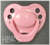 Sweetheart Newborn Pacifiers - Baby Coral with magnets