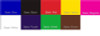 WaterBorne ™ Air Dry BASIC Doll Colors, 1/2 oz. Bottle PRICE DROP!