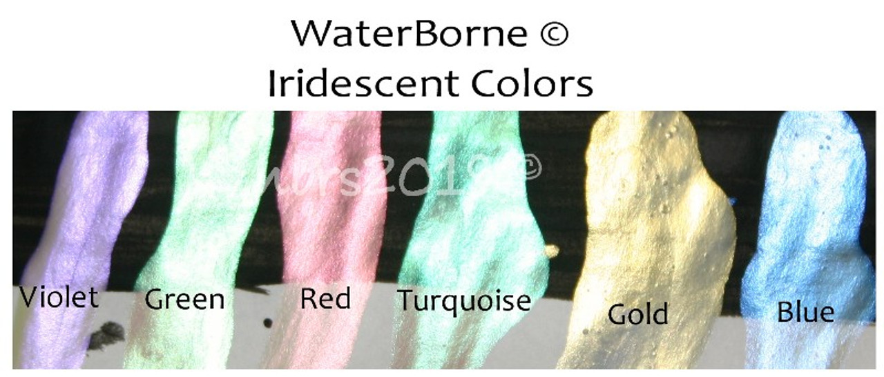 WaterBorne ™ Iridescent Colors - BLUE 1/2 oz. PRICE DROP!