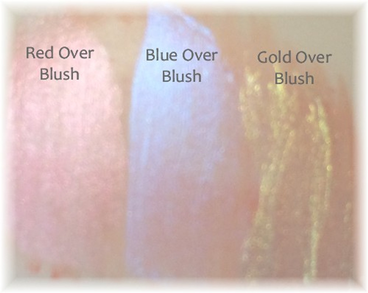 Over dried Blush color