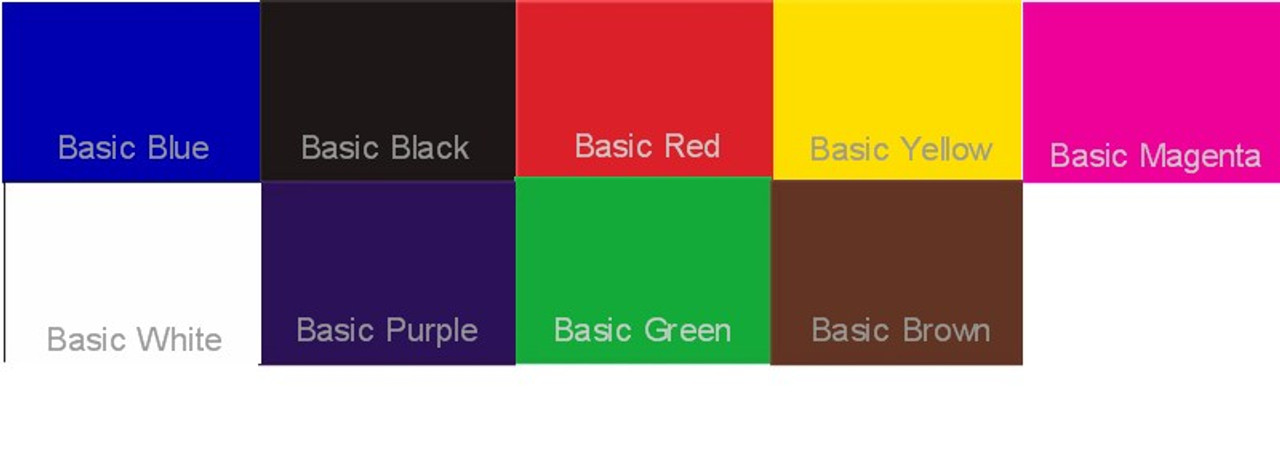 WaterBorne ™ Air Dry BASIC Doll Colors, 1/2 oz. Bottle PRICE DROP!