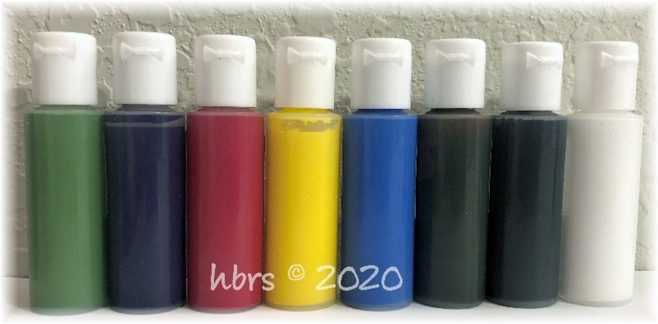 WaterBorne ™ Air Dry BASIC Doll Colors, 1 oz. Bottle WaterBorne ™ Air Dry BASIC Doll Colors, 1 oz. Bottle