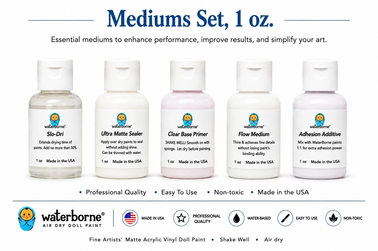 Selected mediums to enhance your use of WaterBorne ® (and other compatible acrylic paints).