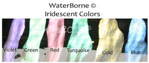 WaterBorne ™ Iridescent Color Set,  Six  1/2 oz bottles ~Great for Alien/Avatar/Alternative Reborn Dolls PRICE DROP!