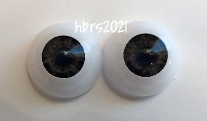 Real Eyes CHOCOLATE BROWN,  16mm CLEARANCE PRICE