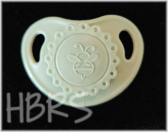 Precious Vintage Newborn Pacifiers -  Vintage Sage with magnets