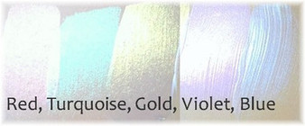 Iridescent WaterBorne colors choice of 6 different colors