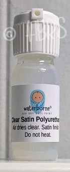 Air Dry Clear SATIN Polyurethane Varnish 1/2 oz. 
