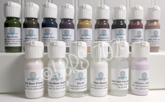 WaterBorne ™ Advanced Ethnic Set  Note:  Eggplant and Creases & Capillary Colors are replaced with Ethnic Creases & Wrinkles and regular Lip, Nail Blush has been added.