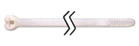 Cable Ties (aka Tie Wraps)  LONG - 14", Ultra-Thin BUNDLE OF 100