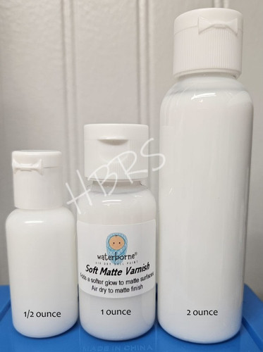 WaterBorne ™ Air Dry Soft Matte Varnish, 1 oz