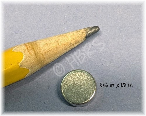 Super Strong Neodymium Pacifier Magnets, Set of 10 (fits Honeybug Pacis)