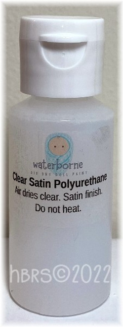 Air Dry Clear SATIN Polyurethane Varnish, 1 oz. PRICE DROP!