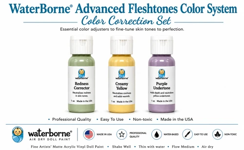 3 important colors needed to correct colors and neutralize pink, grey, or yellow tinted vinyls.