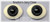 Pabol Flat Oval Glass Eyes Newborn Grey - 12mm