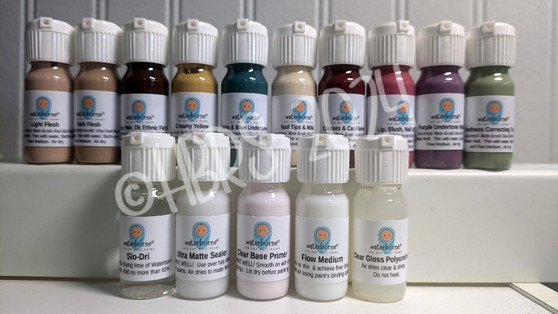 WaterBorne ™ Dollmaker's Set (also includes two sponges not shown)