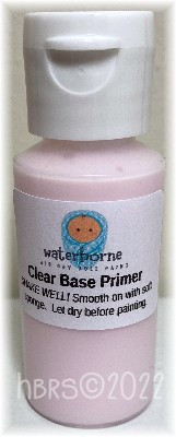 WaterBorne ™ Clear Base Primer, 1 oz.  