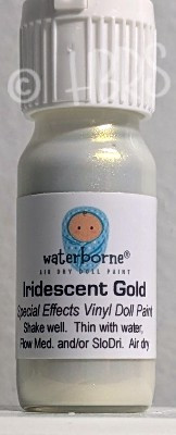 WaterBorne ™ Gold Iridescent Paint
