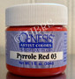 Genesis © 1 oz Jars PYRROLE RED 03   Original Formula *SALE*