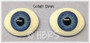 The sclera (white) are NOT tinted yellow.  I can't fix the photo, sorry.  They are bright white as normal.