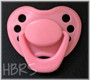 Sweetheart Newborn Pacifiers - Piggy Pink with magnets