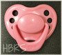 Sweetheart Newborn Pacifiers - Baby Coral with magnets