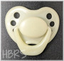 Sweetheart Newborn Pacifiers - Pearly Yellow with magnets
