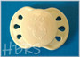 SweetDreams Preemie Pacifiers - Frosted Yellow with magnets