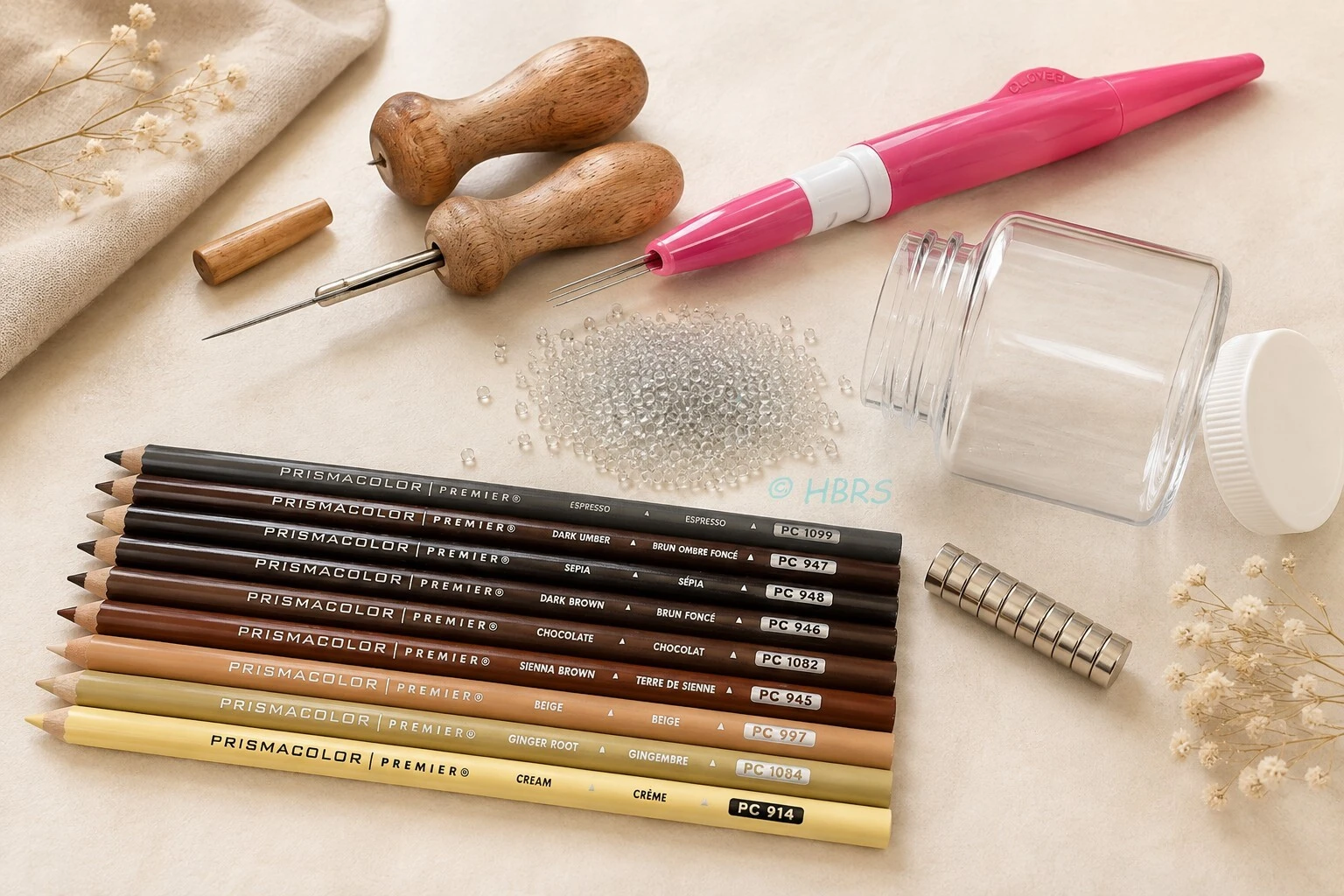 Reborning supplies and studio tools