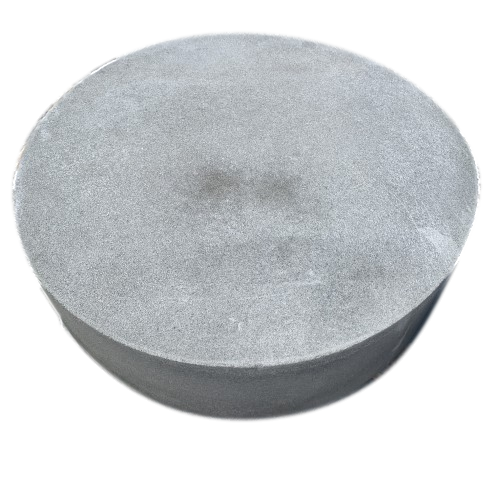 NuCast Precast Concrete 12" and 16" diameter pole-barn pads in Michigan