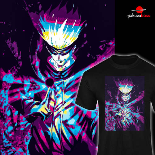Neon Gojo Tee