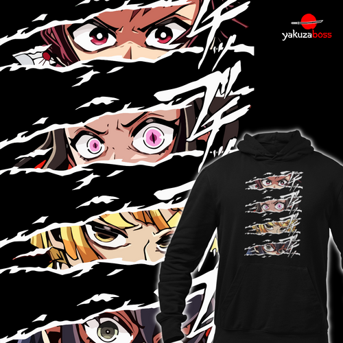 Demon Slayer Eyes Hoodie