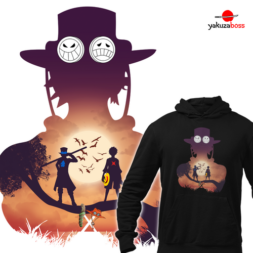 Ace x Luffy x Sabo Hoodie