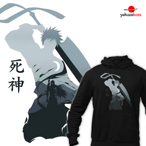 Grey Ichigo Hoodie