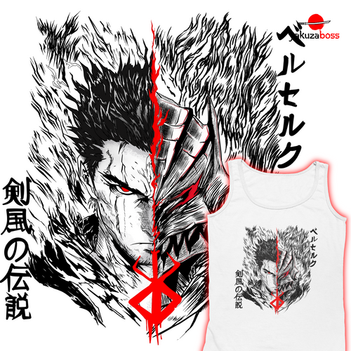 Black Swordsman Tank Top