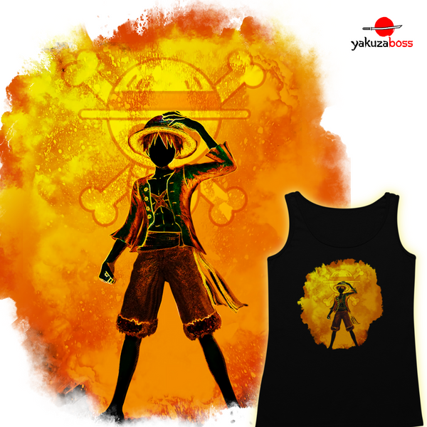 Shadow Luffy Tank Top