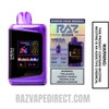 Bangin Sour Berries RAZDC25000 Disposable Vape With Package Box