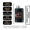 Raspberry Limeade RAZ LTX DC25000 Disposable Vape Specifications