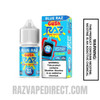 Blue Raz Gush RAZ Salt Nic Juice 30 ML with package box